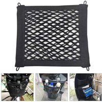 Motorcycle Cargo Net High Strength Elastic Mesh Cargo Net with Motorcycle Net Storage Bag Nylon Cargo Organizing Supplies