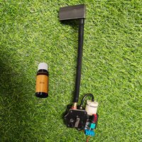1Set Mini Smoke Generator 12V 3A Mist Producing Instrument w 20ml Oil Adjustable Fog Output for Model Wind Tunnel Test DIY Hobby