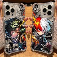 My Hero Cool Academias Anime Phone Case For Samsung Galaxy S25 S24 S23 S22 S21 S20 Note20 Edge FE Ultra Plus 4G 5G Anti Fall TPU