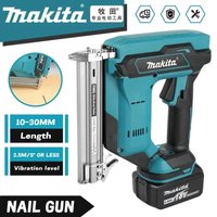 for Makita F30 Straight Nails Staple Gun,Cordless Electric Impact Nail Gun,Riveting Gun,Carpentry Tools For Makita 18V Battery