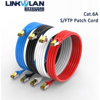 RJ45 C6AS SFTP Lan Cable Internet Shielded Patch Cord Multi-color, Multi-meter LSOH 1Gigabit 250MHz