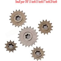 Front Gear Box Sprocket T8F 11/13/14/17/20T Pinion Sprocket Chain Cog Metal For 47cc 49cc Minimoto ATV Mini Bike Moped Scooter