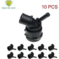 Coolant Hose Pipe Connector Flange For VW Golf VII Passat B8 Scirocco Jetta Touran Tiguan 1.6TDI 2.0TDI 5Q0122157CL 5Q0122291P