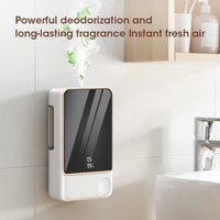Smart Aroma Diffuser Air Purifier 5 Gears Digital Display Plant Essential Oil Wall Mount Tabletop Dual Use USB Charging for