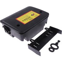 Rat Mice Mouse Rodent Poison Boxes Pest Control Bait Station Box Trap Key Home