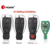 315/433Mhz Car Remote Key For Mercedes Benz MB A B C E S GL M W Series W203 W204 W205 W210 W211 W212 W221 W222 Supports BGA&NEC