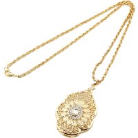 Sunspicems Morocco Jewelry Gold Color Long Pendant Necklace Sweater Chain For Women Arab Banquet Wedding Jewelry Caftan Chokers
