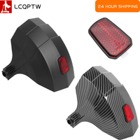 Rear Fender Mudguard with Reflector for Kukirin G2 G3 G4 Electric Scooter Rear Wheel Guard Replacement Accessories