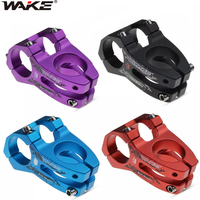 Bicycle Stem Mountain Handlebar CNC Alloy Lightweight Bicycle Parts 31.8 *28.6*45mm Bicycle Short Handlebar Bike Stem