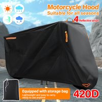 Thick Oxford Motorcycle Waterproof Cover Universal Outdoor Protection Dust Motorbike Rain Cover Sunshade Dustproof Uv Protective