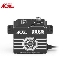AGFRC SERVO A81BMWP Waterproof 55KG High Torque 0.087sec Metal Gear Brushless Standard Digital Servo For 1/8 1/10 RC Car Crawler
