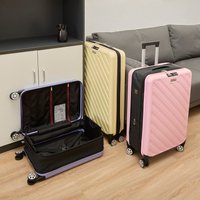 Foldable luggage 20-inch carry-on suitcase with spinner wheels 24/28 inch trolley suitcase bag Export to Japan travel luggage
