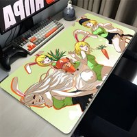 Mouse Pad Gamer Computer Desk Mat One Piece Carrot Modern Table Keyboard Office Laptop Edge White Carpet XXL Gaming Mousepad