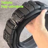 Alloy Buckle Tactical Hard Waistband Workwear Neutral Outer Waistband Black Multifunctional Outdoor Training Elongation