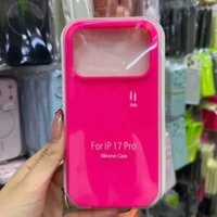 Official 1:1 Skin Feel Liquid Silicone Case for Apple IPhone 17 E Air 16 15 14 13 Pro Max Candy Color with Box Anti-fall Fundas