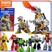 Blokees Transformers Galaxy Version2 Building Block Assembly Model Emergency Call Optimus Prime Starscream Bumblebee Figures