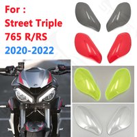 For Triumph Street Triple StreetTriple 765R 765RS 765 R RS 2020-2022 Motorcycle Front Lamp Headlight Guard Lens Cover Protection