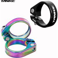 Tanke Mtb Seatpost Clamp Bike Canoe Aluminium Tube Bolt Seat Post Clamping Bicycle Saddle Pipe Seatclamp Dropper 28.6 31.8 34.9