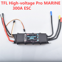 TFL High-voltage Pro MARINE 300A ESC Speed Controller 3S-16S DC Input / USB Program Card for 1.4M Large Catamaran RC Model Boat