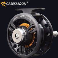 Fly Reel 75mm FULL METAL Body Super Large Light CNC Machined Arbor Fly Fishing Reels for FreshWater SaltWater Aluminum Fly Wheel