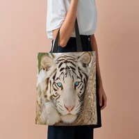 1 Stück, multifunktionale Einkaufstasche Tiger1 100 % Polyester Muttertag geeignet für Frauen, Urlaub und Weihnachten