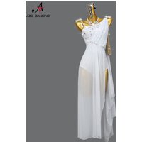 2026 Latin Dance Costume Long Suit Competition Chothes for Girls Samba Performance Woman Prom Evening Ballroom Party Stage Dress