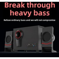 Unique Computer Speaker Stable Bluetooth Wireless Connection Stereo Sound Extended Transmission
