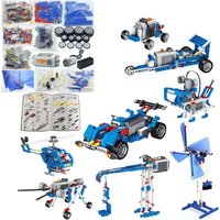 Części techniczne STEM 9686, zestaw DIY, technologia, programowanie, edukacyjny, dla uczniów, nauka budowania, klocki, zabawki dla dzieci, prezent.