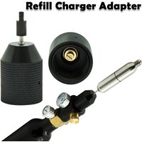CO2 Refill Valve Charger Adapter for Paintball Tank Airsoft Magazine Cartridge Sodastream Soda Cylinder Inflate Tires Balls Gas