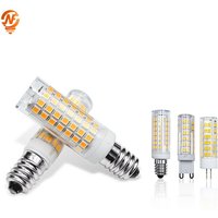 LED G4 G9 E14 3W 5W 9W Light Bulb 220V Led Ceramic Corn Lamp SMD2835 Spotlight Chandelier Replace Halogen Lamps Cold/Warm White