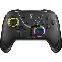 Wireless Game Controller 6900 for Switch/Lite/OLED with RGB Light,Dual Motors,6-Axis Gyro,Gamepad for Android/IOS/PC