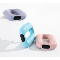 Portable rechargeable vibrating massage ring, easy to use, household equipment with elastic band