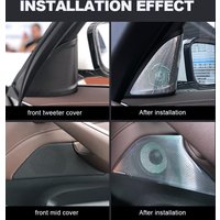 Car Luminous Sound Covers LED For BMW G31 G38 Front Door Tweeter Speaker Music Upgrade Kit Accessories Modification BW Horn