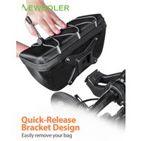 AliExpress NEWBOLER Multifunctional Bike Front Bag Waterproof Cycling Head Bag EVA Hard Shell Bicycle Handlebar Bag Cycling Accessories