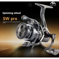 HAUT TON Golf Pro 5.2: 1 Spinning Fishing Reel Weighs 147~244g, and 3~9kg Brakes Spinning Fishing Reel.