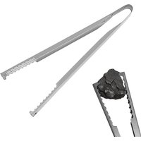 Grilling Tongs Charcoal Tong Pliers For Carbon Fire Firewood Grabber For Fire Pit Camping Barbecue Fireplace Cooking Bonfire