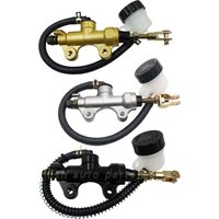 Motorcycle Rear Brake Master Cylinder Pump For Kawasaki ZZR400 ZZR600 ER-6N KL650 ZR250 ZX900 ZX400 ZX600 Ninja EX650