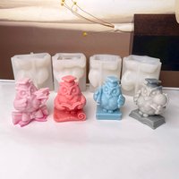 3D Owl Shape Candle Silicone Molds Take the certificate owl mold Making Resin Aromatherapy Candles Wax Soap Home Decor Craft