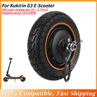 Original Rear Wheel Motor for Kukirin G3 Electric Scooter 52V1200W Hub Motor Assembly with 10x2.75-6.5 Off-Road Tire Accessories