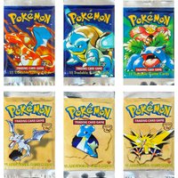 Pokémon Booster Packs Proxy TCG Aerodactyl Lapras Zapdos Pack 1st Edition Charizrd Blastoise Venusaur Packs Collect toys cards