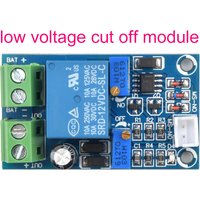 12V Battery Low Voltage Auto Cut off Automatic Switch Recovery Protection Board Undervoltage Switch Module Charging Controller