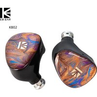 KBEAR KB02 In-Ear Bone Conduction Hybrid Earphones HiFi Bass Monitor Wired Headphones With Replaceable IEM Cable Gaming Headsets