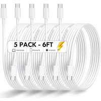 60W Fast Charging Cable for iPhone 15 Pro Max Charger Cable for iPad Mini 6/Pro 2021,iPad Air 4,MacBook Air,Galaxy S23 Switch