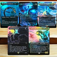 TCG Rare Magical Game Foil Cards-Kokusho, the Evening Star/Ugin, Eye of the Storms/Bhujerba, Floating City/Orcish Bowmasters