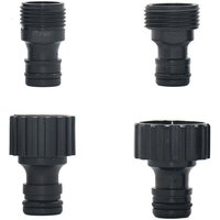 16mm Nipple Quick Connectors With 1/2 3/4 Inch Male Female Thread Garden Irrigation Water Gun Adapter
