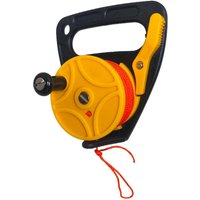 Scuba Diving Reel with Thumb Stopper and High Visibility Line for Cave Wreck Exploration Recreational Diving and Spear Fishing