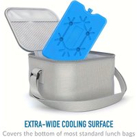 Reusable Ice Packs Portable Cooling Pack Long-lasting Freezer Ice Cooling Water Fill Box FOR Fresh Food Storage Refrigeration