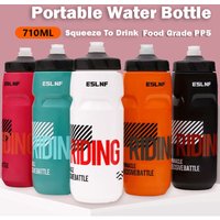 710ML Big Capacity Water Bottle Portable Food Grade PP5 Road Bicycle Bottle Ultralight Cycling Running Outdoor Sports Kettle
