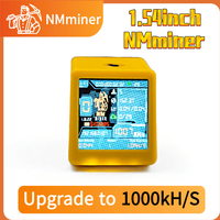 NMMiner Colorful Smart TV 1000KH/s Bitcoin Miner ESP32 BTC SOLO Lottery Silent Desktop Clock - Smart Gift for Tech Enthusiasts