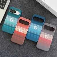 Premium Ultra Slim Carbon Fiber Kevlar Case for Google Pixel 10 9 8 7 Pro XL 9A 8A 7A Invisible Magnetic Rugged Protection Cover